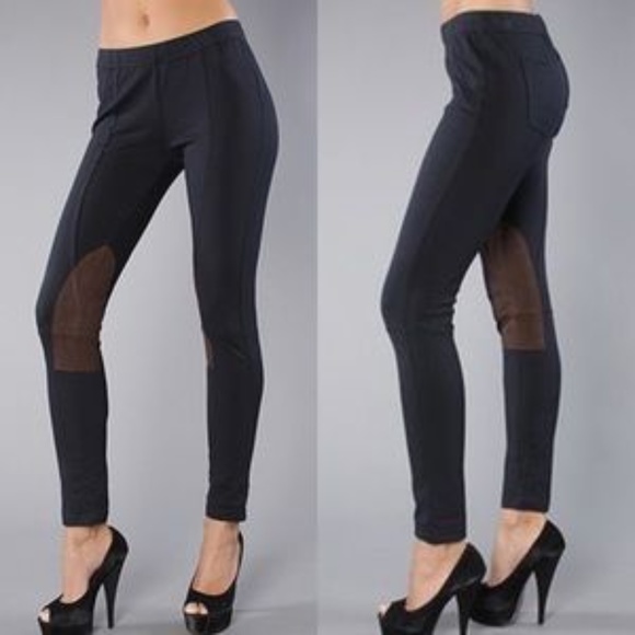 Free People Pants - Free People Ponte Knit Equestrian Riding Seam Pant